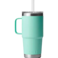 Mug Yeti Rambler 25 Oz (739 ml) Straw Mug Seafom
