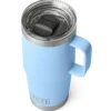 Mug Yeti Rambler 20 Oz (591 ml) Travel Mug Big Sky Blue