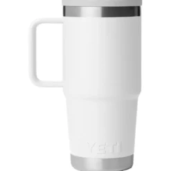 Mug Yeti Rambler 20 Oz (591 ml) Travel Straw Mug White