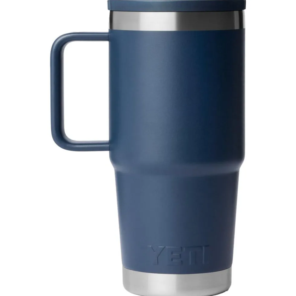 Mug Yeti Rambler 20 Oz (591 ml) Travel Straw Mug Navy