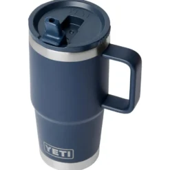 Mug Yeti Rambler 20 Oz (591 ml) Travel Straw Mug Navy