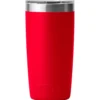 Mug Yeti Rambler 10 Oz (296 ml) Tumbler Ms Rescue Red