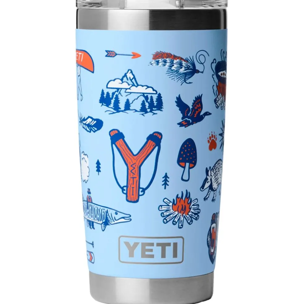 Mug Yeti Rambler 20 Oz (591 ml) Tumbler Big Sky Summer Camp