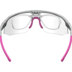 Occhiali da sole AZR Arrow Rx Crystal Grise Vernie Rose Photochromique Irisé Rose