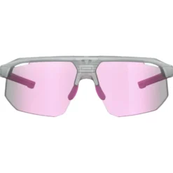 Occhiali da sole AZR Arrow Rx Crystal Grise Vernie Rose Photochromique Irisé Rose