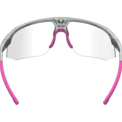 Occhiali da sole AZR Arrow Rx Crystal Grise Vernie Rose Photochromique Irisé Rose