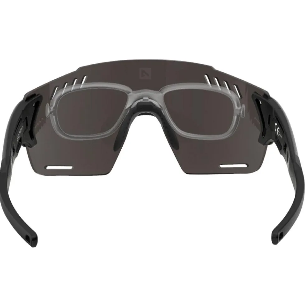 Occhiali da sole AZR Aspin Rx Noire Mate Multicouche Rouge