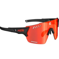 Occhiali da sole AZR Aspin Rx Noire Mate Multicouche Rouge