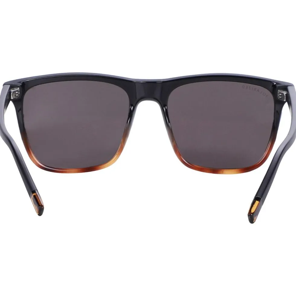 Occhiali da sole AZR Brad Noire Mate Ecaille Polarisant Gris