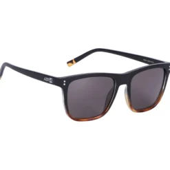 Occhiali da sole AZR Brad Noire Mate Ecaille Polarisant Gris