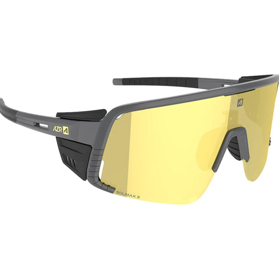 Occhiali da sole AZR Escape Rx Carbone Mate Multicouche Gold