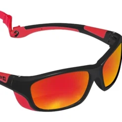 Occhiali da sole AZR Esprit Noire Mat Rouge Multicouche Rouge