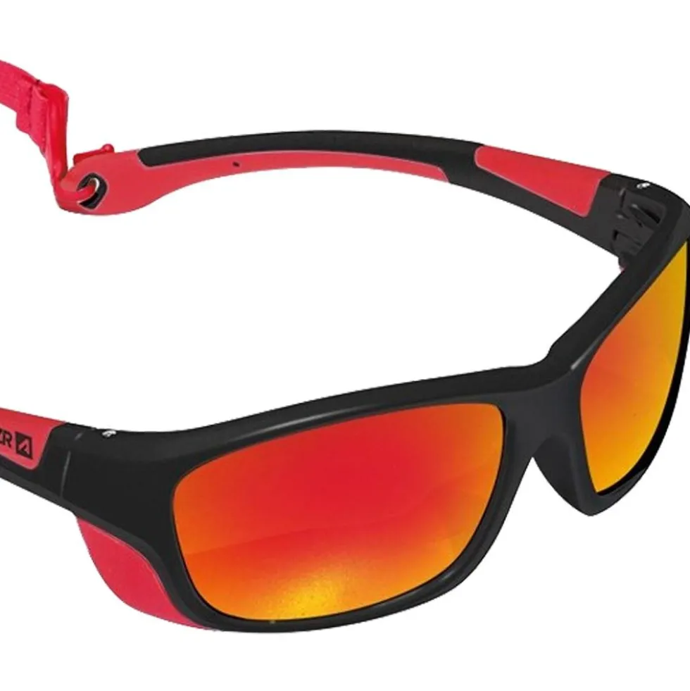 Occhiali da sole AZR Esprit Noire Mat Rouge Multicouche Rouge