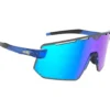 Occhiali da sole AZR Flash Rx Crystal Bleue Vernie Multicouche Bleu