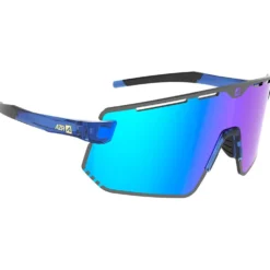 Occhiali da sole AZR Flash Rx Crystal Bleue Vernie Multicouche Bleu