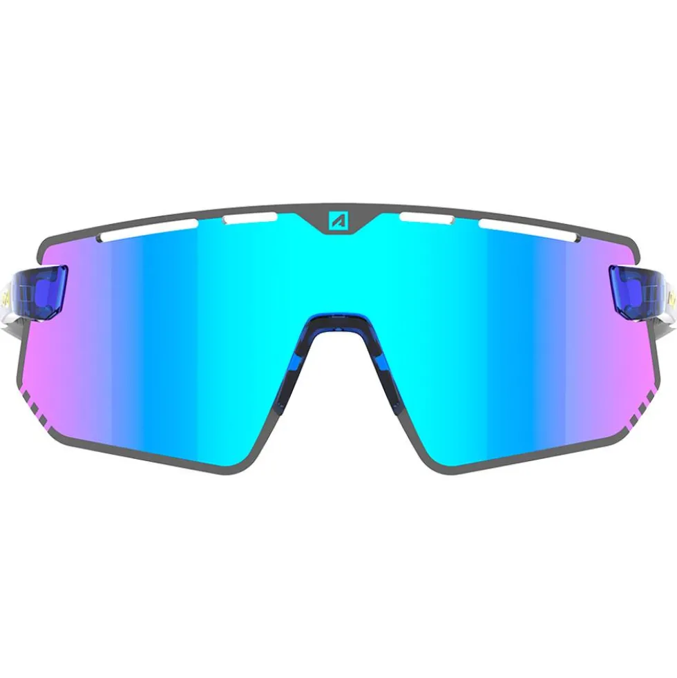 Occhiali da sole AZR Flash Rx Crystal Bleue Vernie Multicouche Bleu