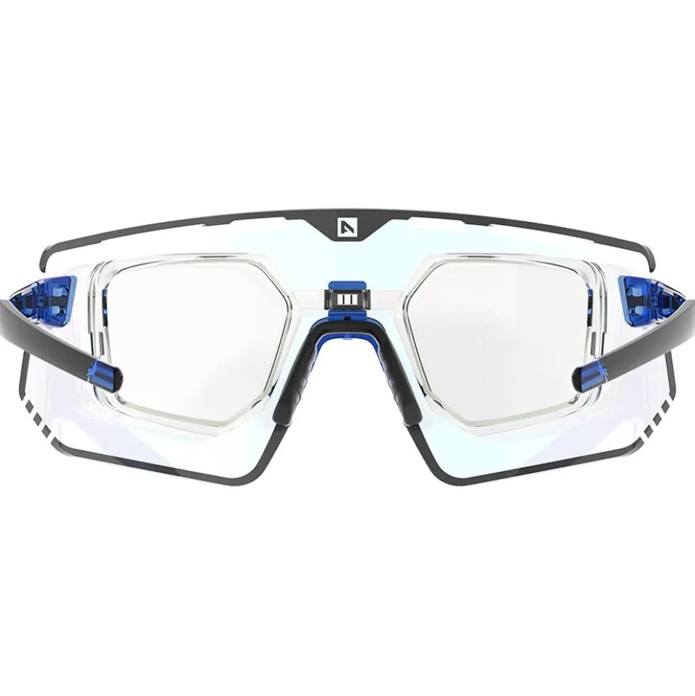 Occhiali da sole AZR Flash Rx Crystal Bleue Vernie Irisé Bleu