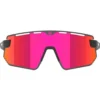 Occhiali da sole AZR Flash Rx Noire Mate Multicouche Rouge