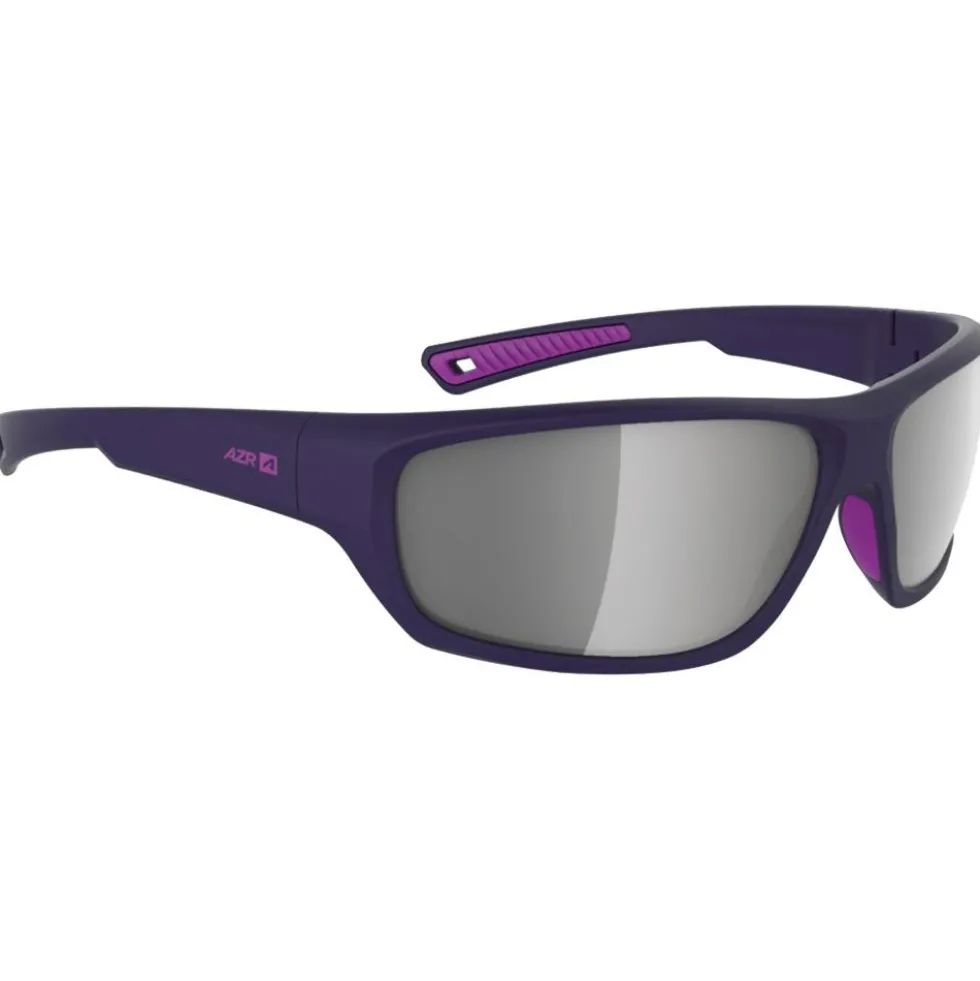 Occhiali da sole AZR Fly Mat Fuschia Gris Miroir