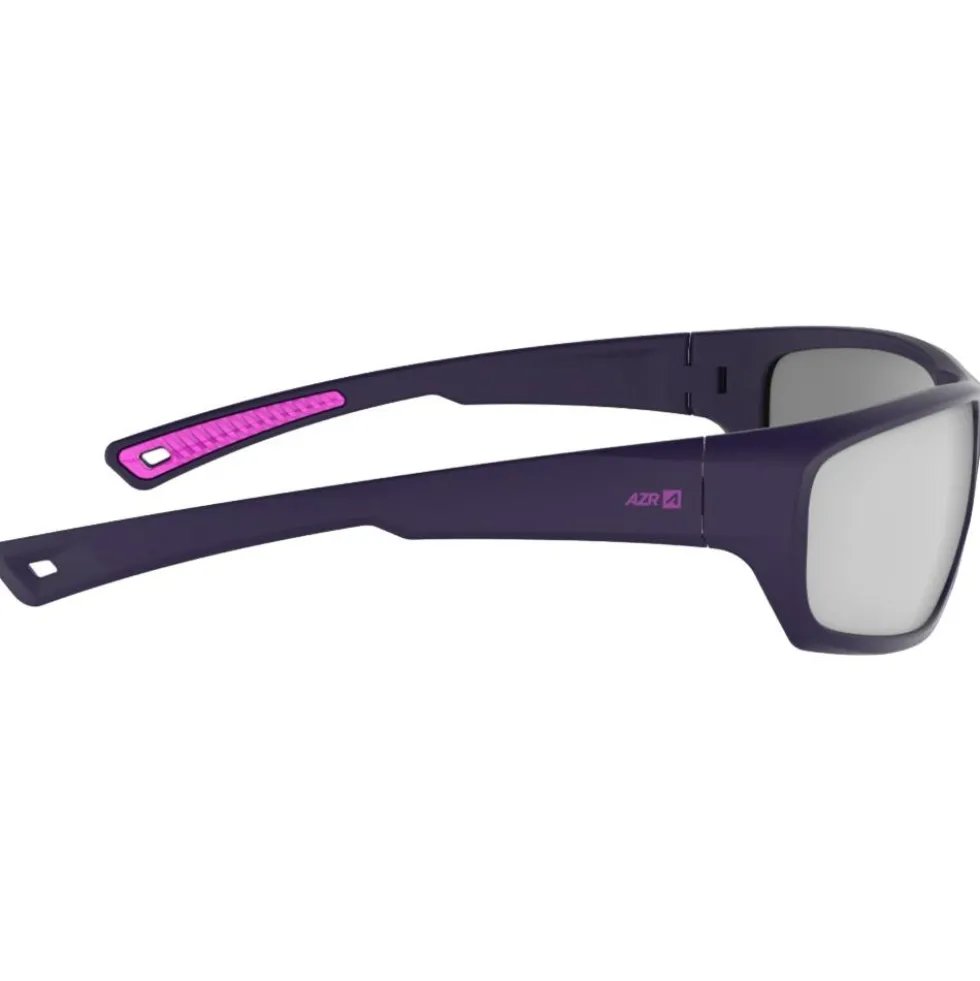 Occhiali da sole AZR Fly Mat Fuschia Gris Miroir