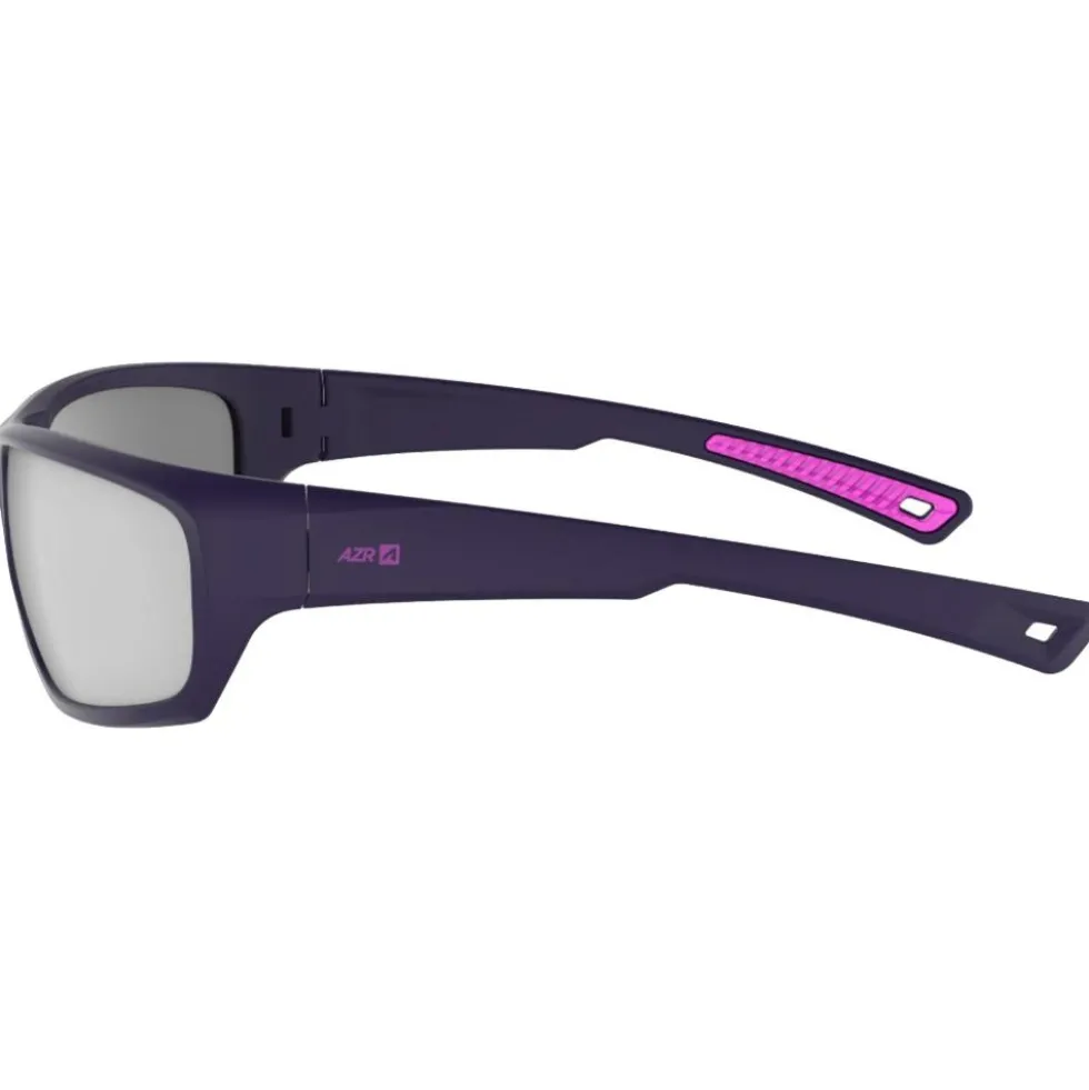 Occhiali da sole AZR Fly Mat Fuschia Gris Miroir