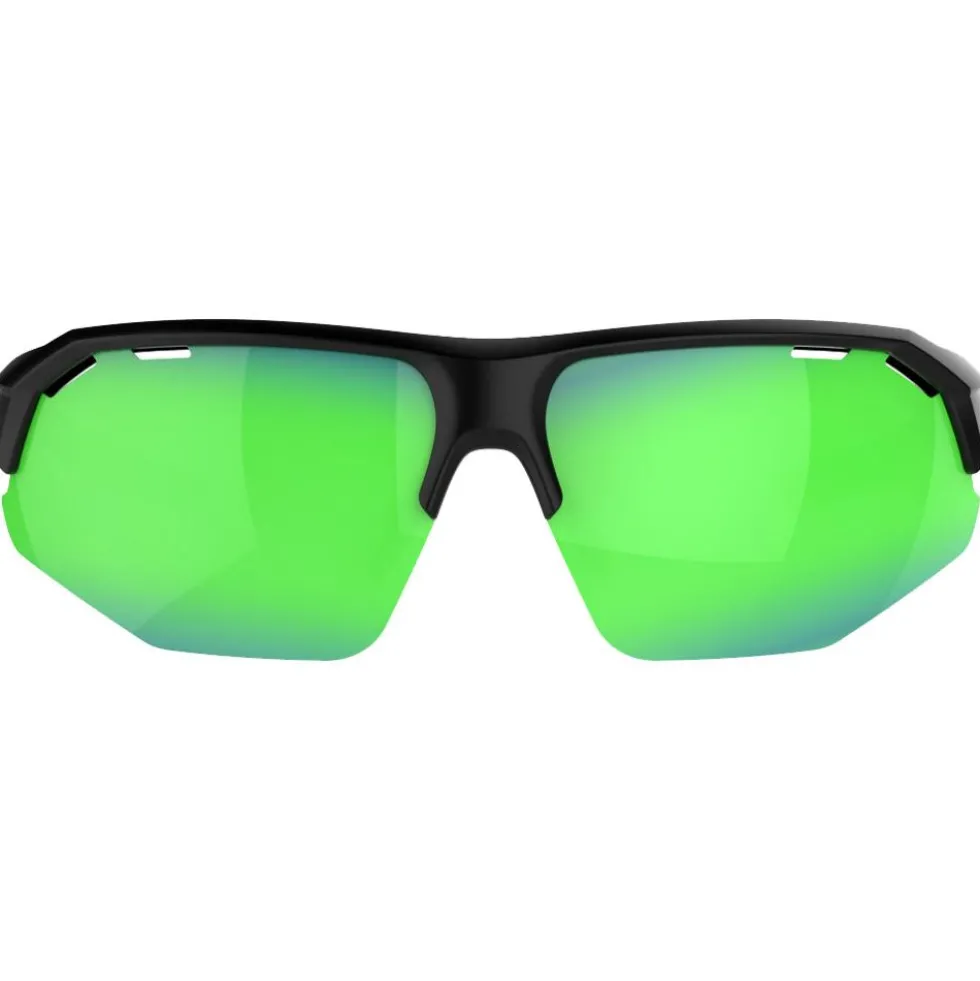 Occhiali da sole AZR Galibier Mat Noir Multicouche Vert