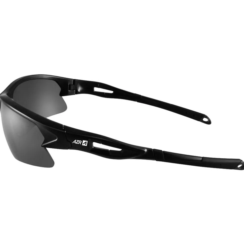 Occhiali da sole AZR Huez Noir Vernie Gris Miroir