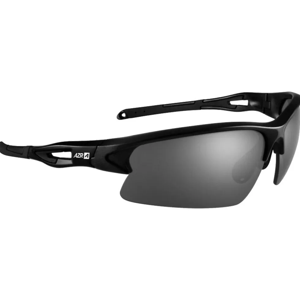 Occhiali da sole AZR Huez Noir Vernie Gris Miroir