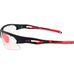 Occhiali da sole AZR Huez Noire Mat Rouge Photochromique Irisé Rouge