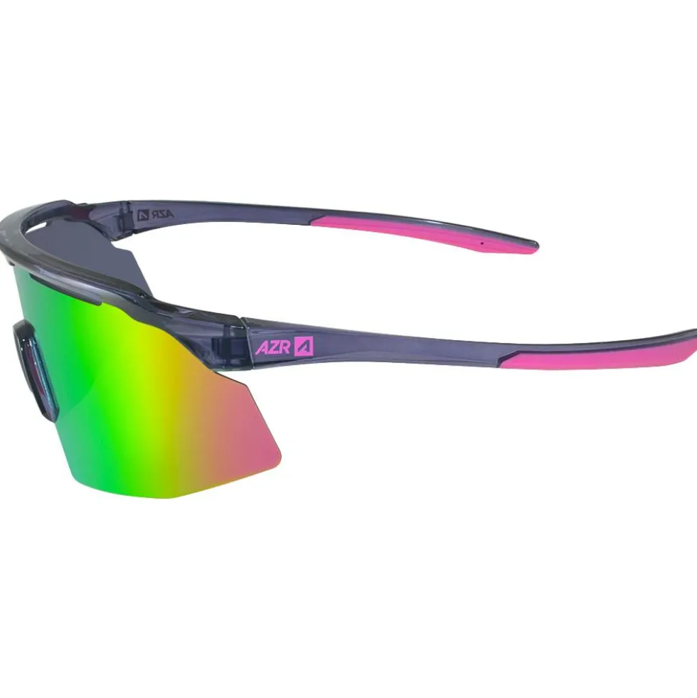Occhiali da sole AZR Iseran Crystale Violette Vernie Multicouche Rose