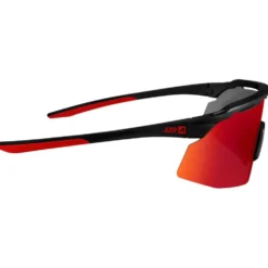 Occhiali da sole AZR Iseran Noire Mate Rouge Multicouche Rouge