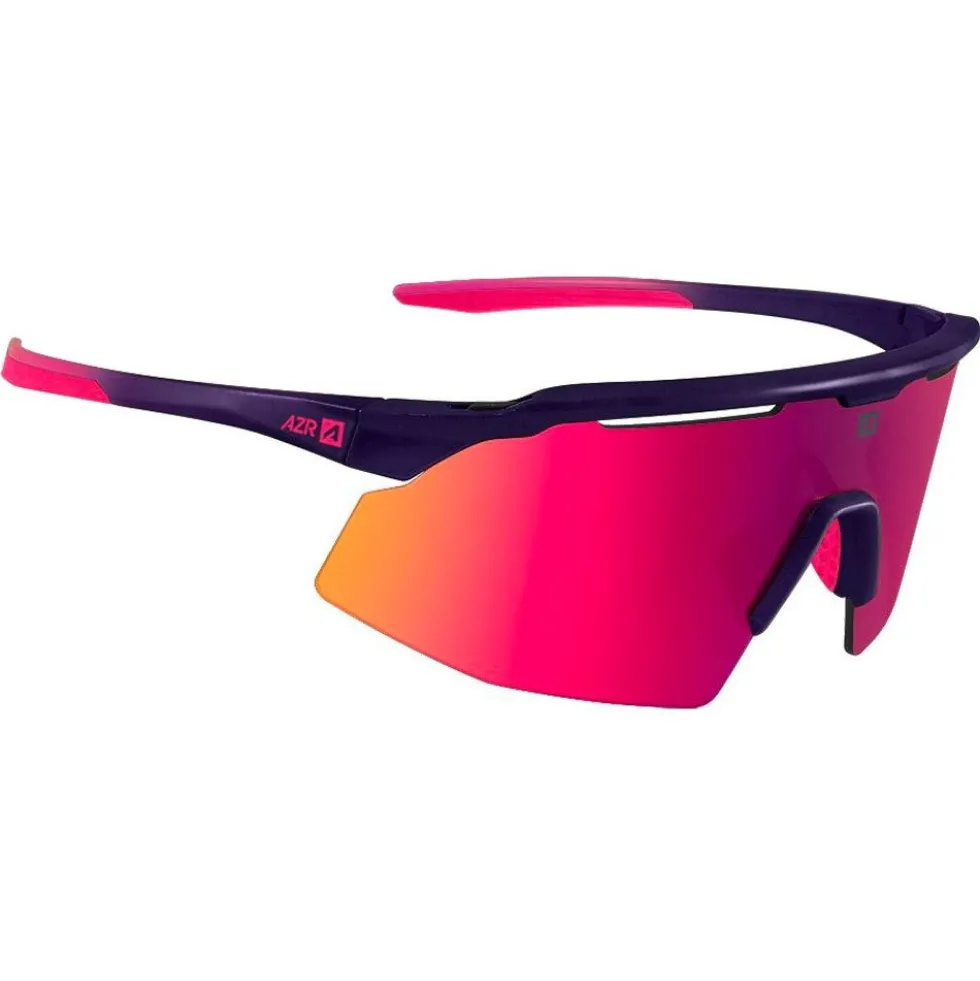 Occhiali da sole AZR Iseran Violette Mate Rose Photochromique Irisé Rose