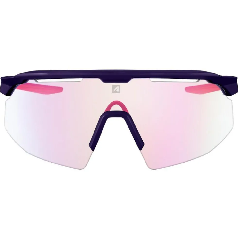 Occhiali da sole AZR Iseran Violette Mate Rose Photochromique Irisé Rose