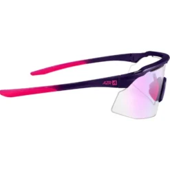 Occhiali da sole AZR Iseran Violette Mate Rose Photochromique Irisé Rose