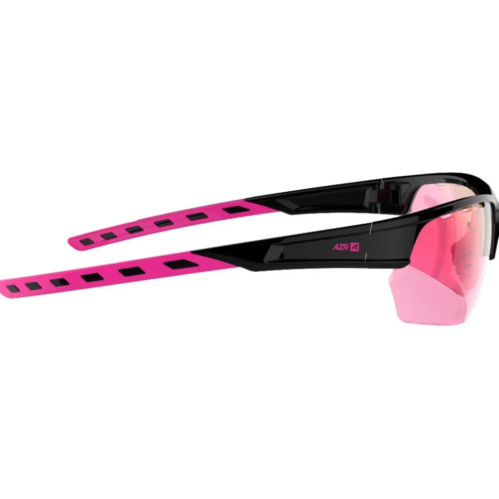 Occhiali da sole AZR Izoard Noire Vernie Irise Rose Photochromique