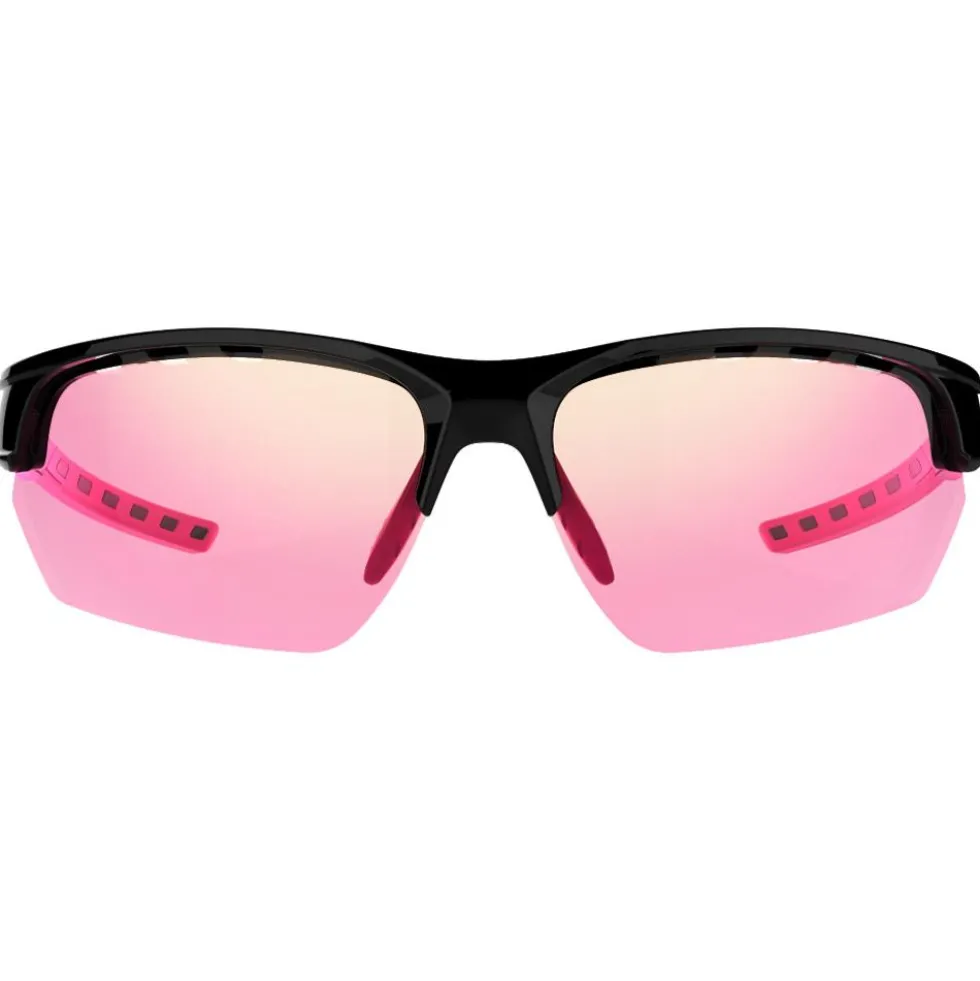Occhiali da sole AZR Izoard Noire Vernie Irise Rose Photochromique
