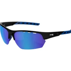 Occhiali da sole AZR Izoard Noire Mate Bleue Multicouche Bleu