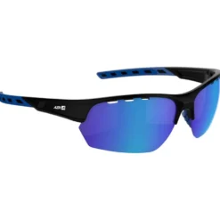 Occhiali da sole AZR Izoard Noire Mate Bleue Multicouche Bleu