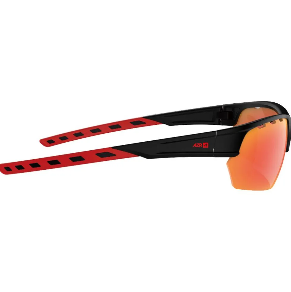 Occhiali da sole AZR Izoard Noire Mate Rouge Multicouche