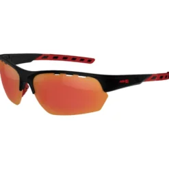 Occhiali da sole AZR Izoard Noire Mate Rouge Multicouche