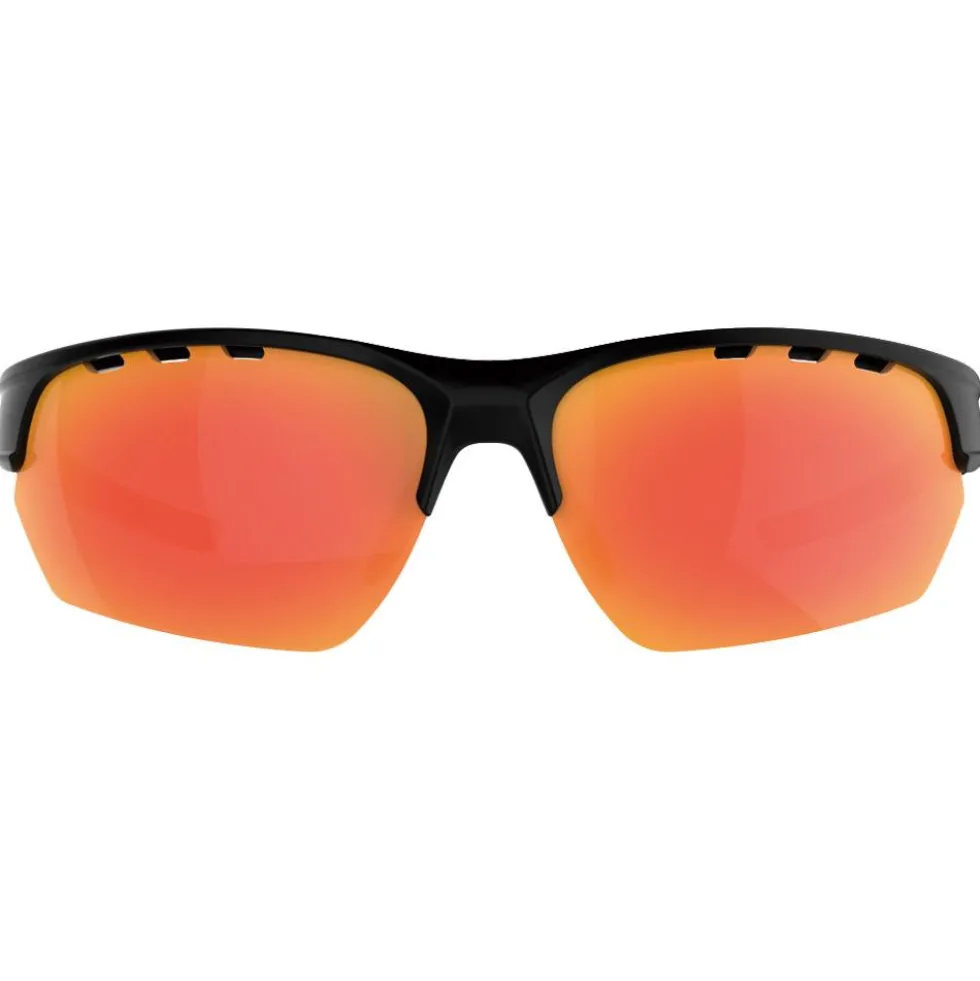Occhiali da sole AZR Izoard Noire Mate Rouge Multicouche