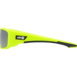 Occhiali da sole AZR Nouméa Jaune Fluo Gris Miroir Polarized