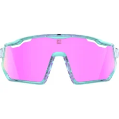 Occhiali da sole AZR Pro Race Jr Rx Turquoise Crystale Rose Vernie Multicouche Rose