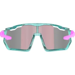 Occhiali da sole AZR Pro Race Jr Rx Turquoise Crystale Rose Vernie Multicouche Rose