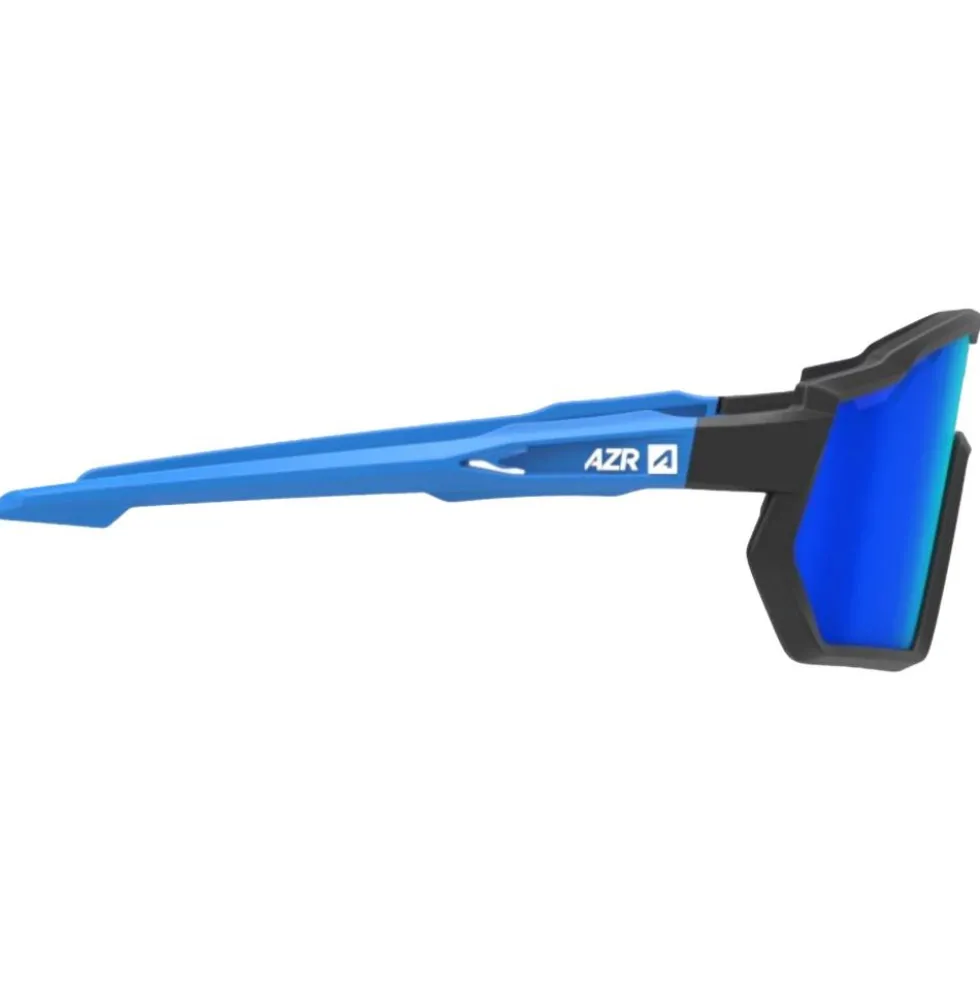 Occhiali da sole AZR Pro Race Jr Rx Noire Bleue Mate Multicouche Bleu