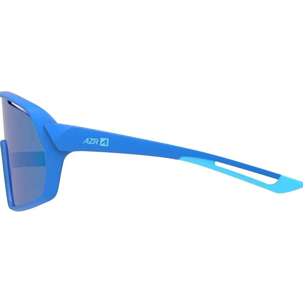 Occhiali da sole AZR Pro Race Mini Junior Bleue Mate Multicouche Bleu