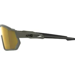 Occhiali da sole AZR Pro Race Rx Kaki Mate Ecran Jaune Multicouche Cat 3