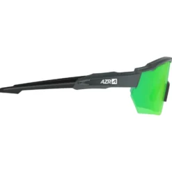 Occhiali da sole AZR Race Rx Carbone Mate Noire Multicouche Vert
