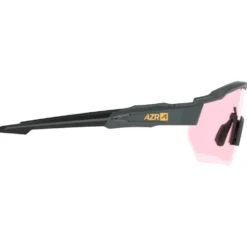 Occhiali da sole AZR Race Rx Carbone Mat Noire Photochromique Irisé Rouge