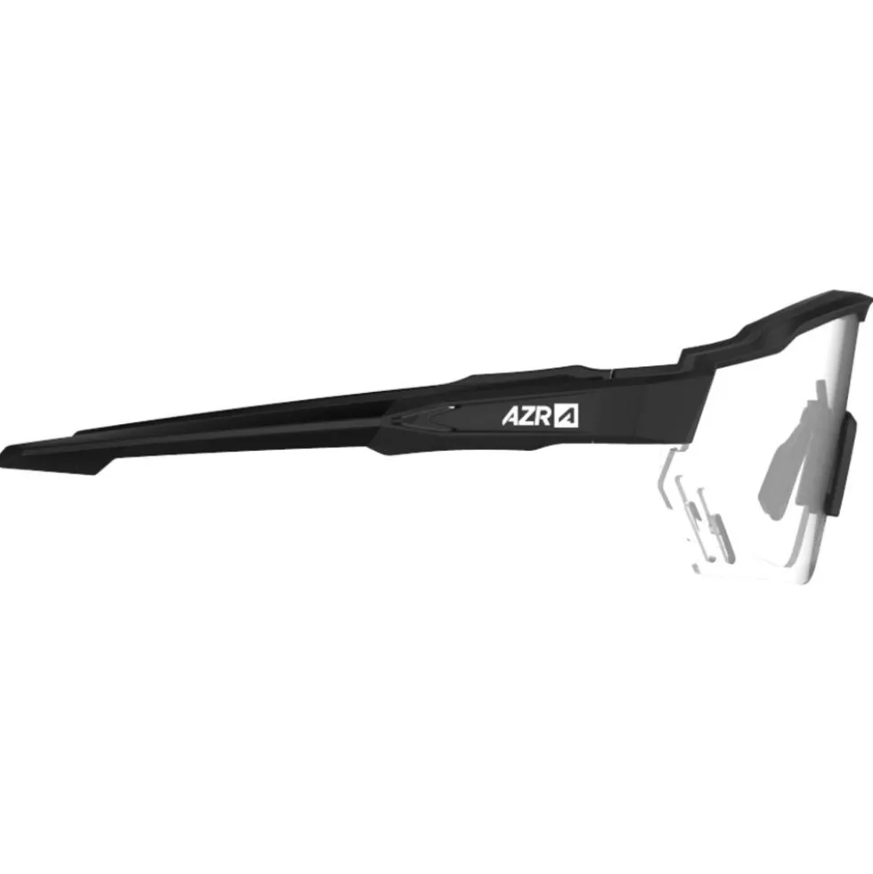 Occhiali da sole AZR Race Rx Mat Noir Incolore Photochromic
